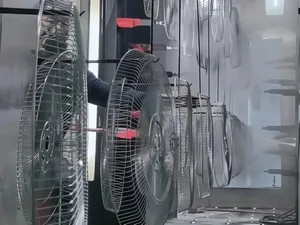 Окраска защитных кожухов вентиляторов